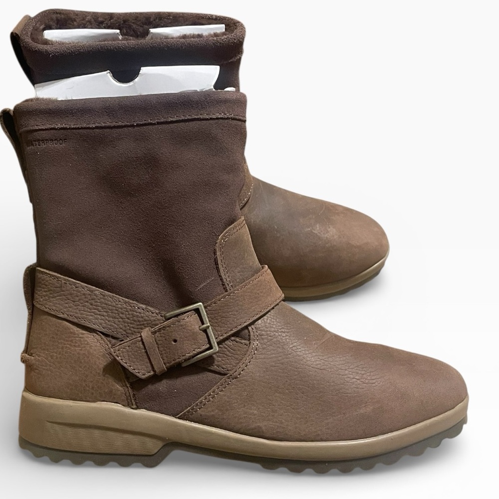 Sperry Maritime Step In Pull On  Womens Brown Casual‎ Boots STS86684, Size 9.5
